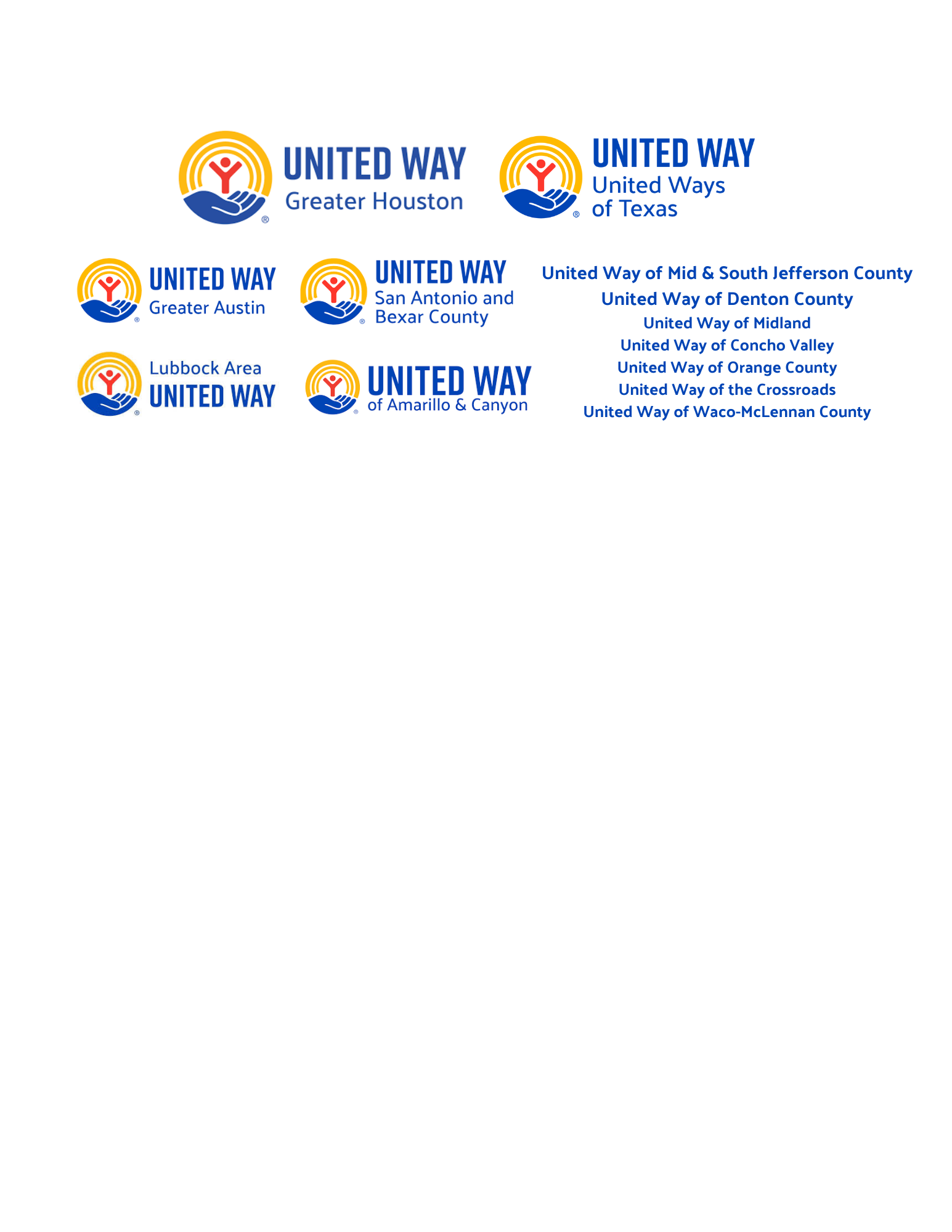 ALICE Report Sponsors